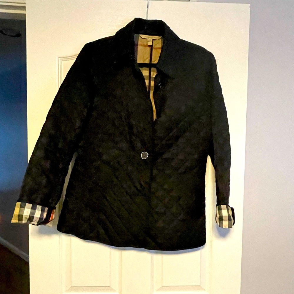 Authentic Womens Burberry Brit Quilted Jacket
